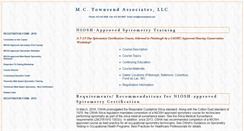 Desktop Screenshot of mctownsend.com