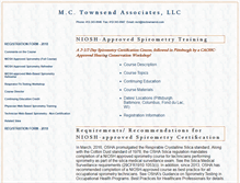 Tablet Screenshot of mctownsend.com